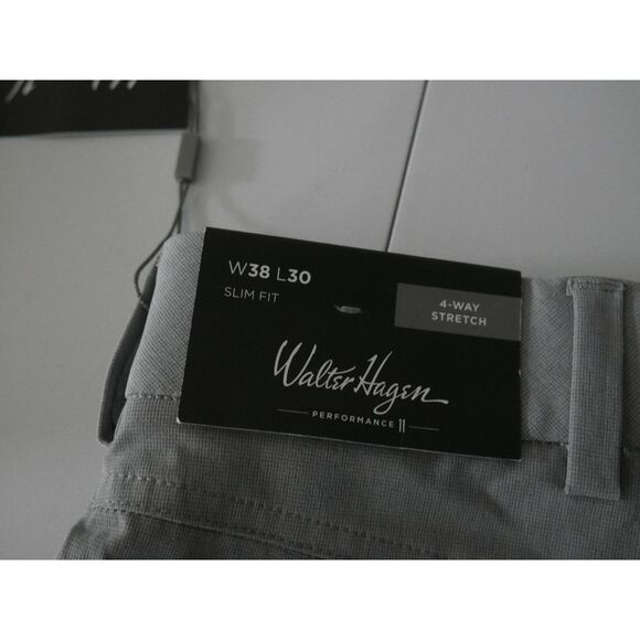 Walter Hagen Men's Performance 11 Slash Pocket Performance Golf Pants 38x30 - Picture 4 of 5